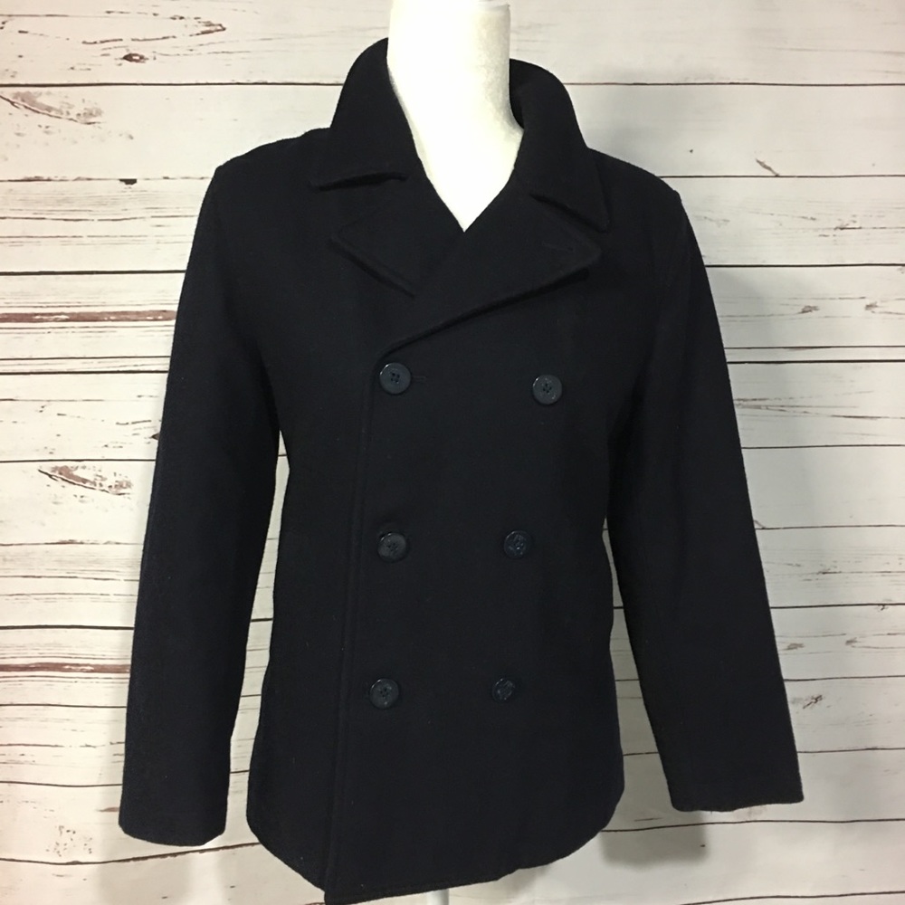 Brooks brothers Pea Coat wool blend pea coat M